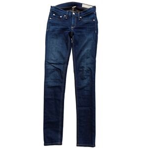 Rag‎ & Bone Skinny Jeans Womens Size 25 Bedford Wash Dark Wash Denim